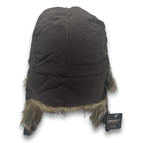 Lumberjack Aviator Soft Faux Fur Ear Flap Hat Winter Ski Trooper Trapper Hat - Picture 3 of 5